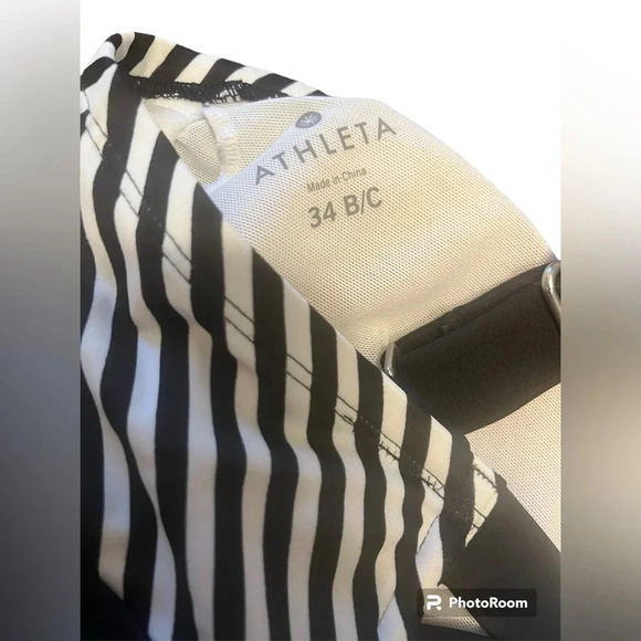 Athleta Stripe Pura Swim Dress - Picture 5 of 10